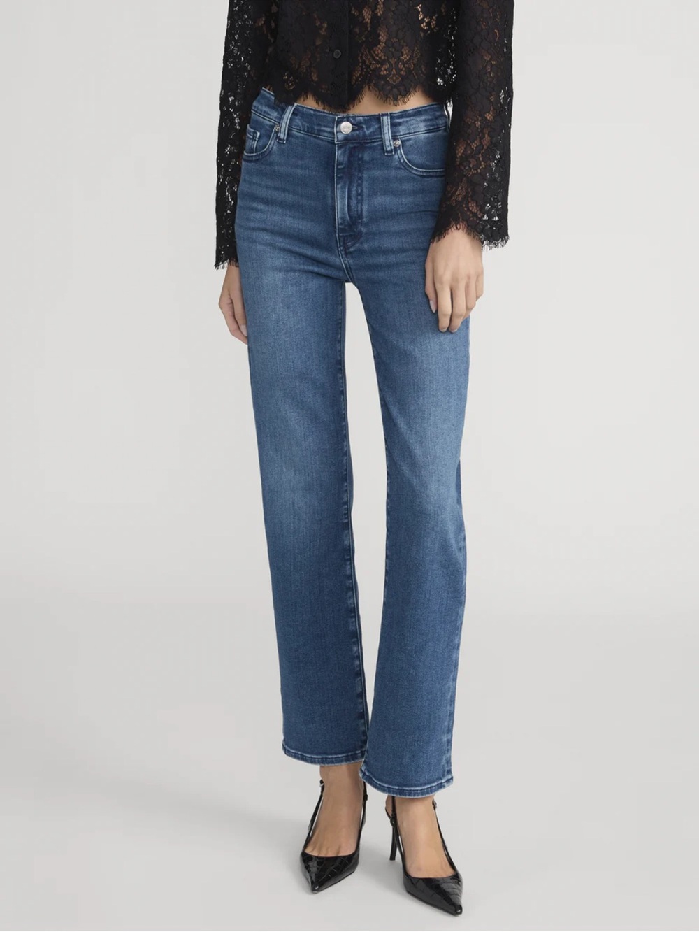Frame Le Sleek Straight Jeans - Picture 2 of 7